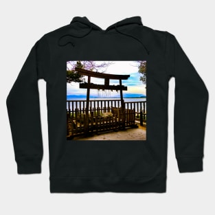 Photography -Window to the sea Hoodie